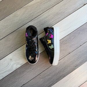 Kurt Geiger Kids' Mini Laney Butterfly Sneaker